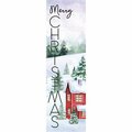 Youngs Wood Merry Christmas Wall Plaque 30140